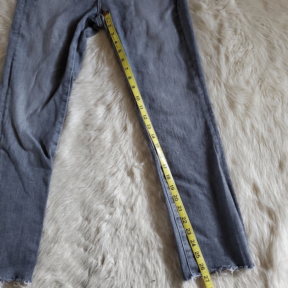 AG The Prima Cigarette Ankle Gray Skinny Jeans Size 27 - Picture 13 of 13